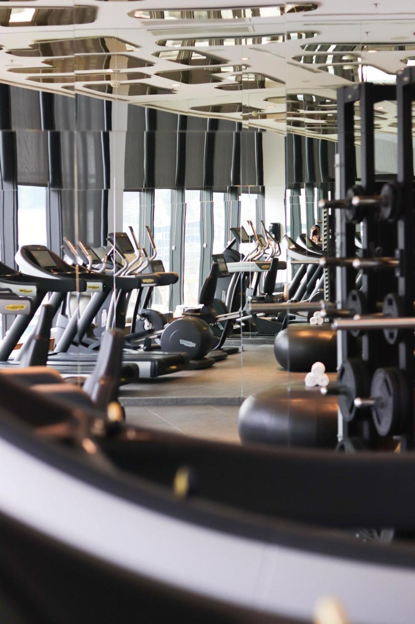 Swissotel Sarajevo Saraievo Exterior foto The gym at the 57th floor